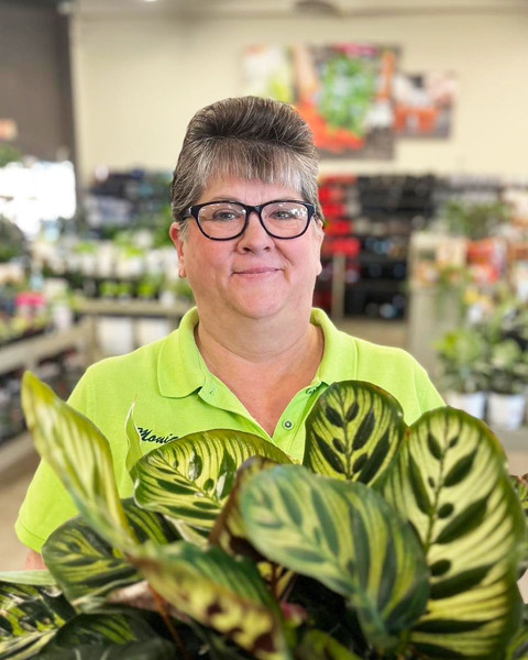 Monica, current manager at our Cedar Falls, Iowa, garden center.