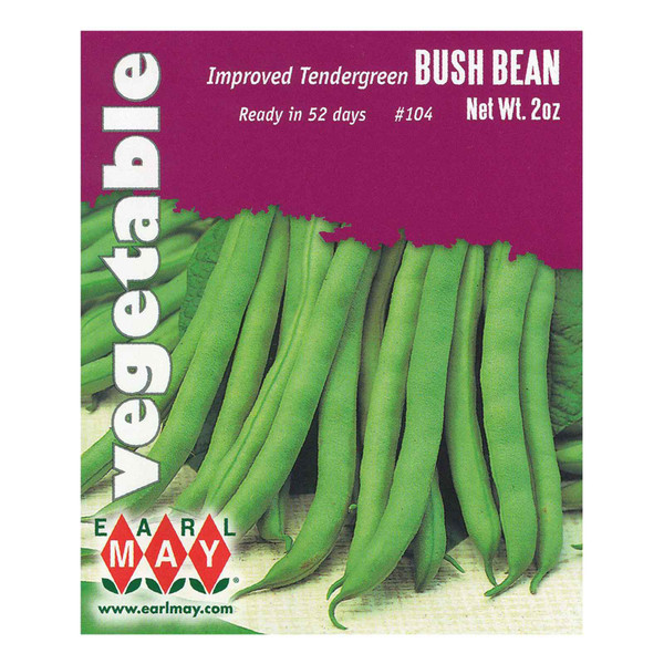 Seed Packet of Improved Tendergreen Bush Beans