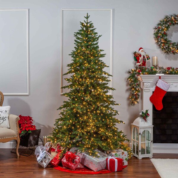 7.5ft Seville Natural Cut Pine Christmas Tree Earl May