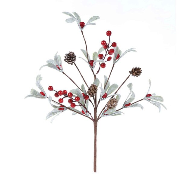 Garland 5ft. Frosted Mistletoe Earl May