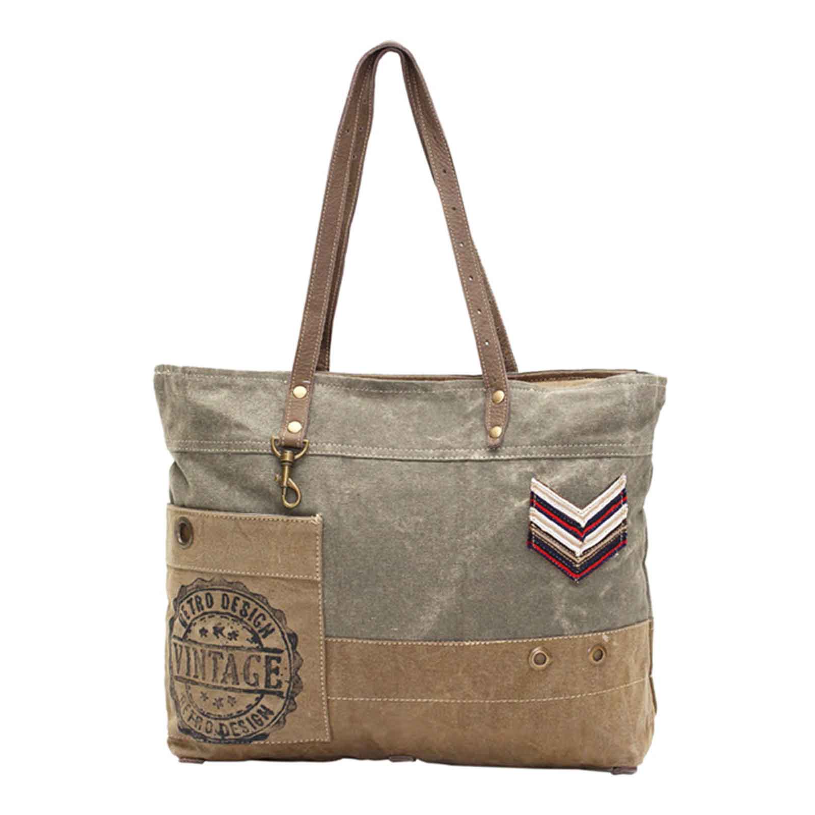 Custom Canvas Travel Bag - made from US Army Tents – WoobyHoody