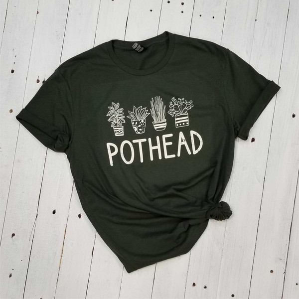 Pot Head Succulent T-Shirt Pot Head Succulent T-Shirt