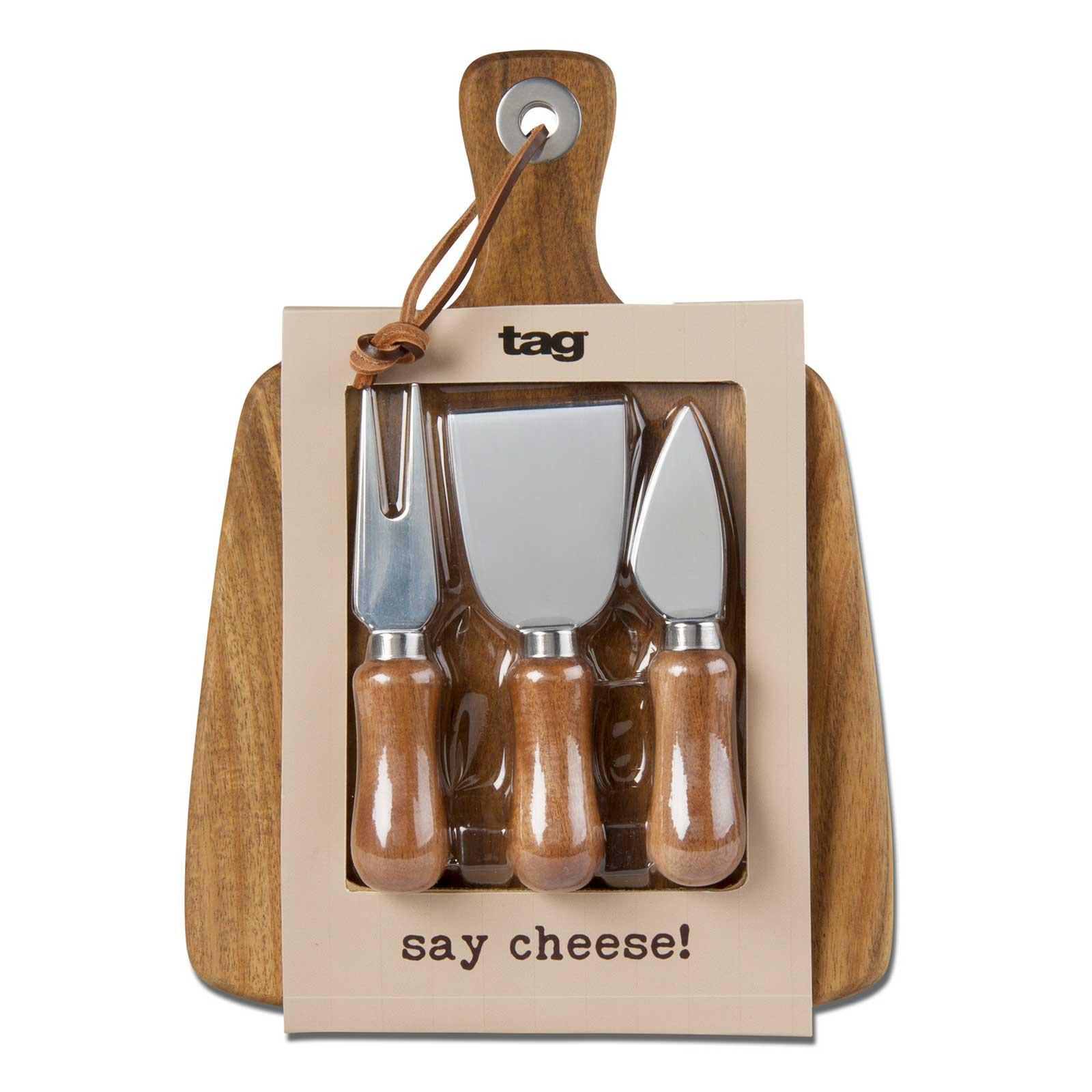 Cutting Board & Cheese Utensil Set Earl May