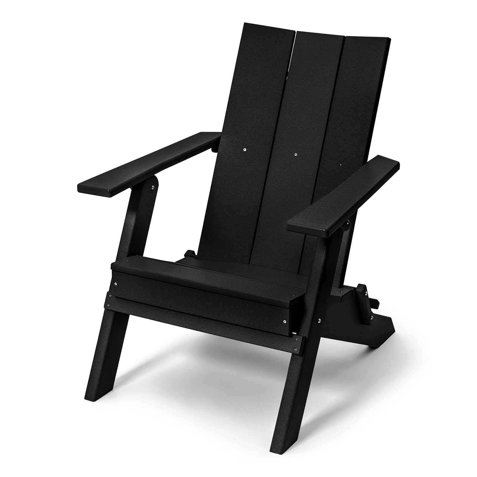 Black folding online adirondack chairs