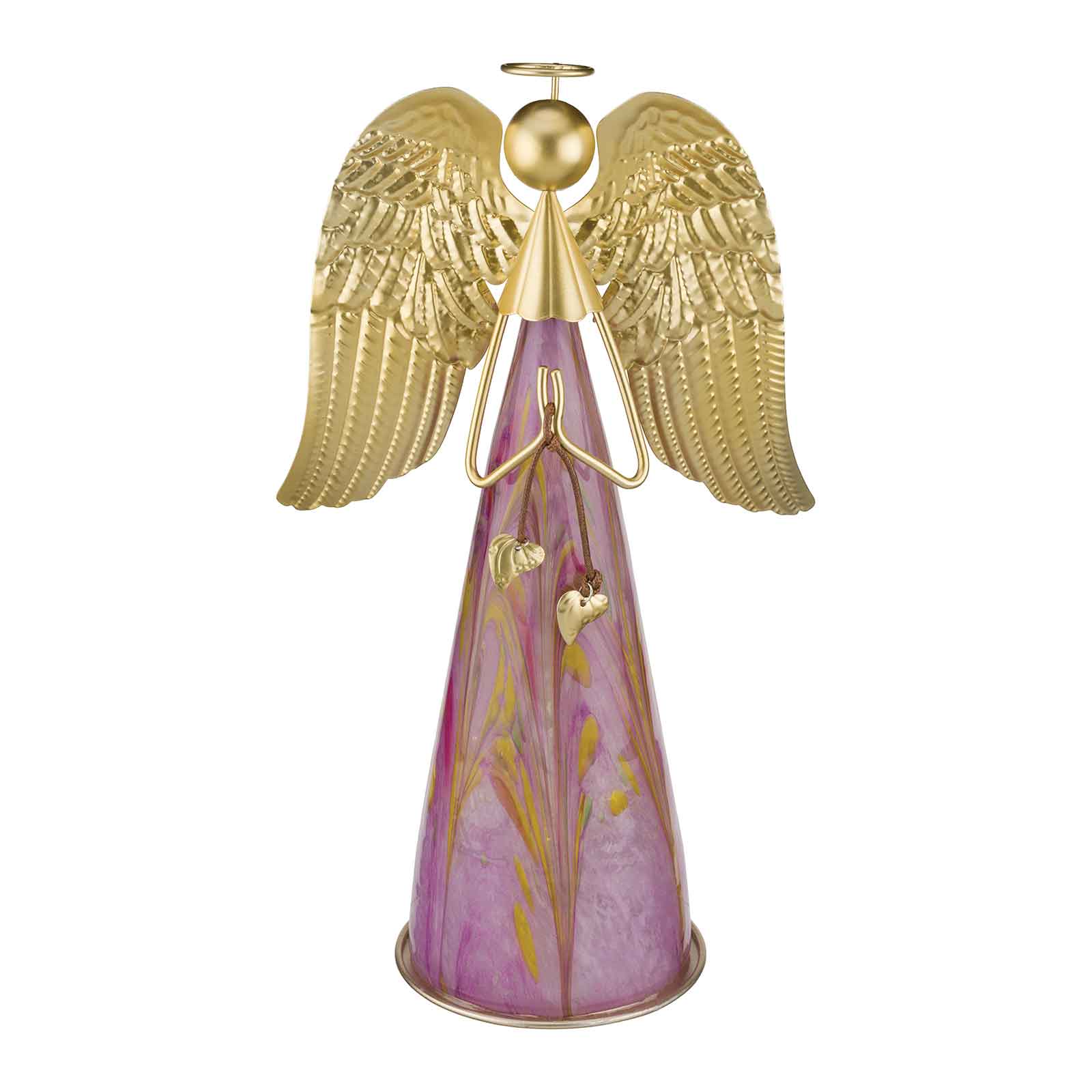 ANGEL LEDライト付きボトル Angel - Murano Glass with LED String Lights | Earl May