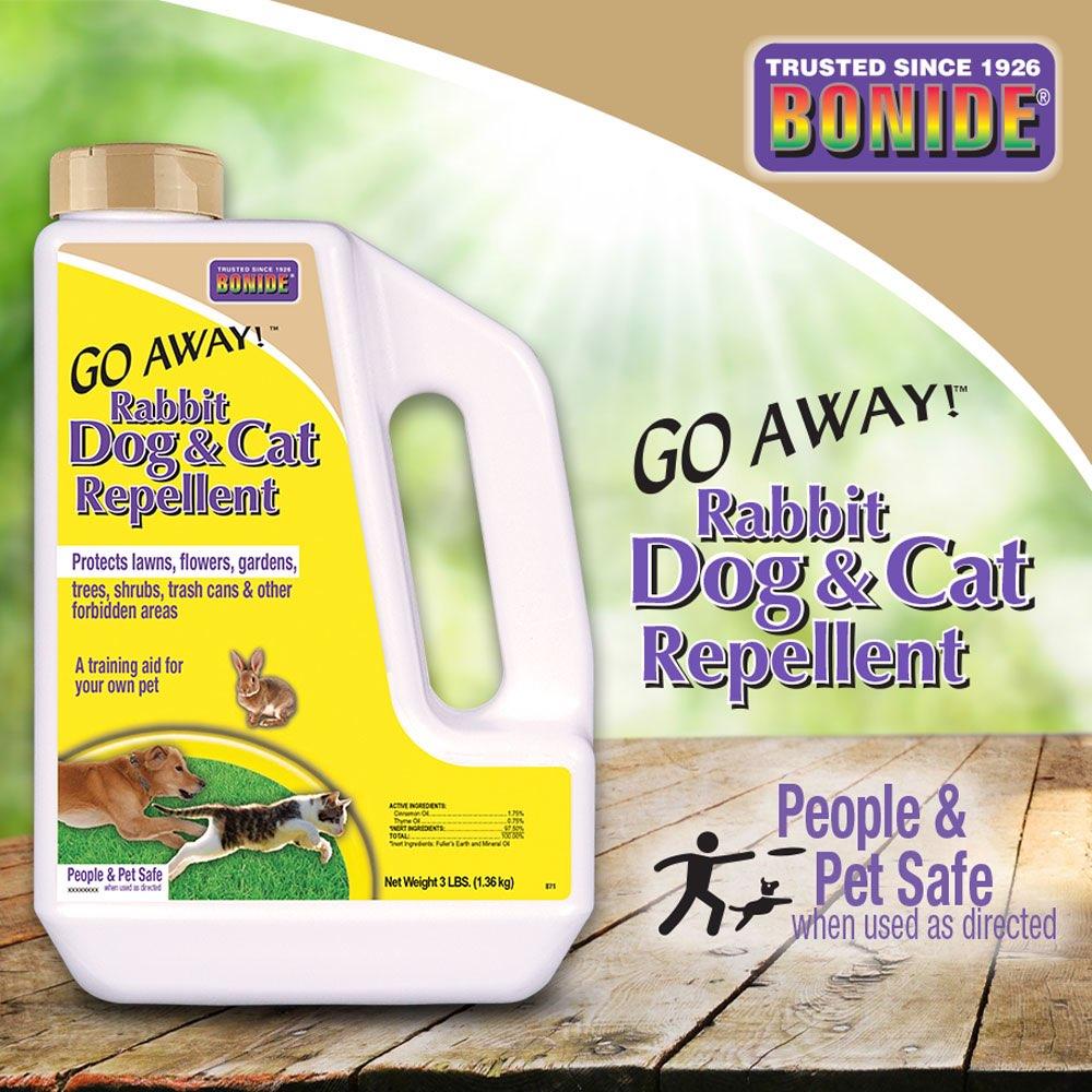 GO AWAY Rabbit Dog Cat Repellent Granules Earl May