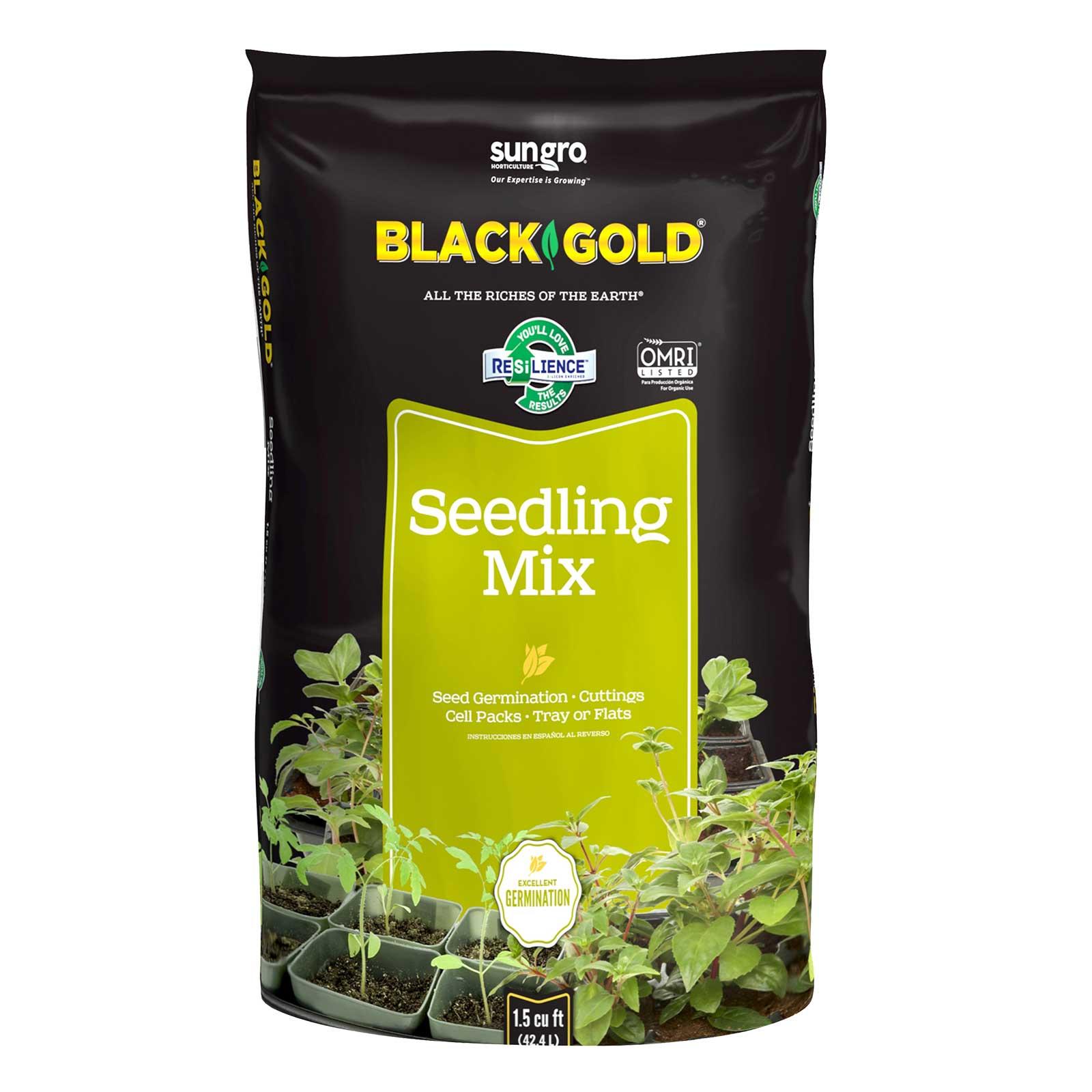 Black Gold Natural & Organic Seedling Mix - Thumbnail 4