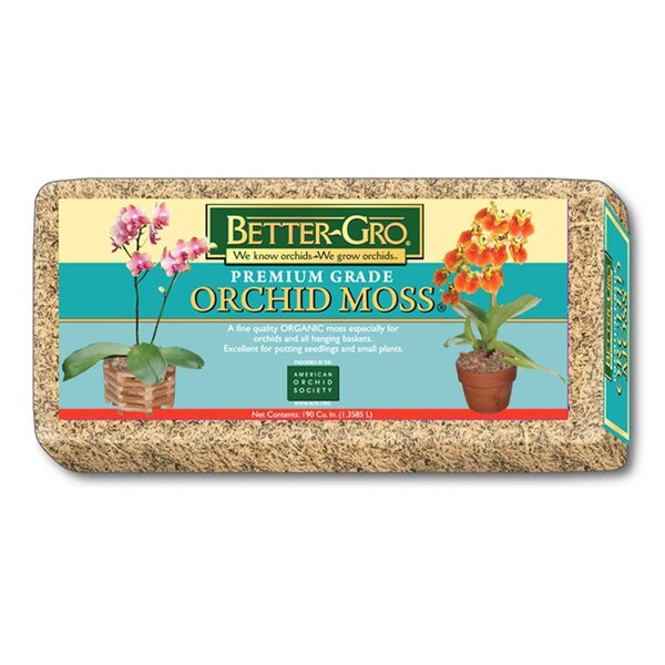 Better-Gro® Orchid Moss  Orchids, Orchid supplies, Moss