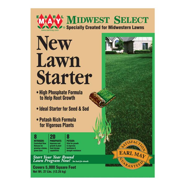 Fast Acting Lawn Starter Mulch Earl May