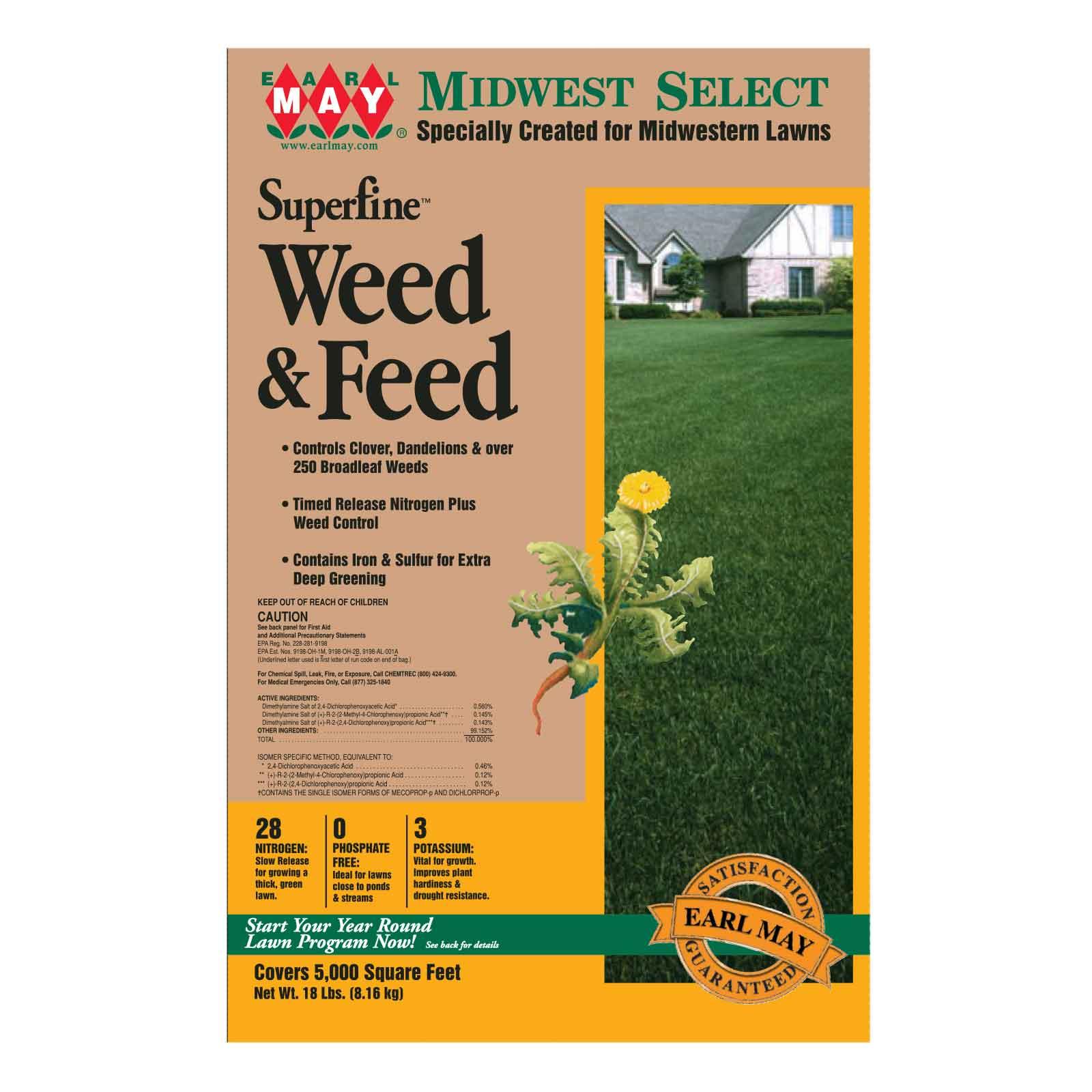 Earl May Superfine Weed & Feed Earl May Garden Center
