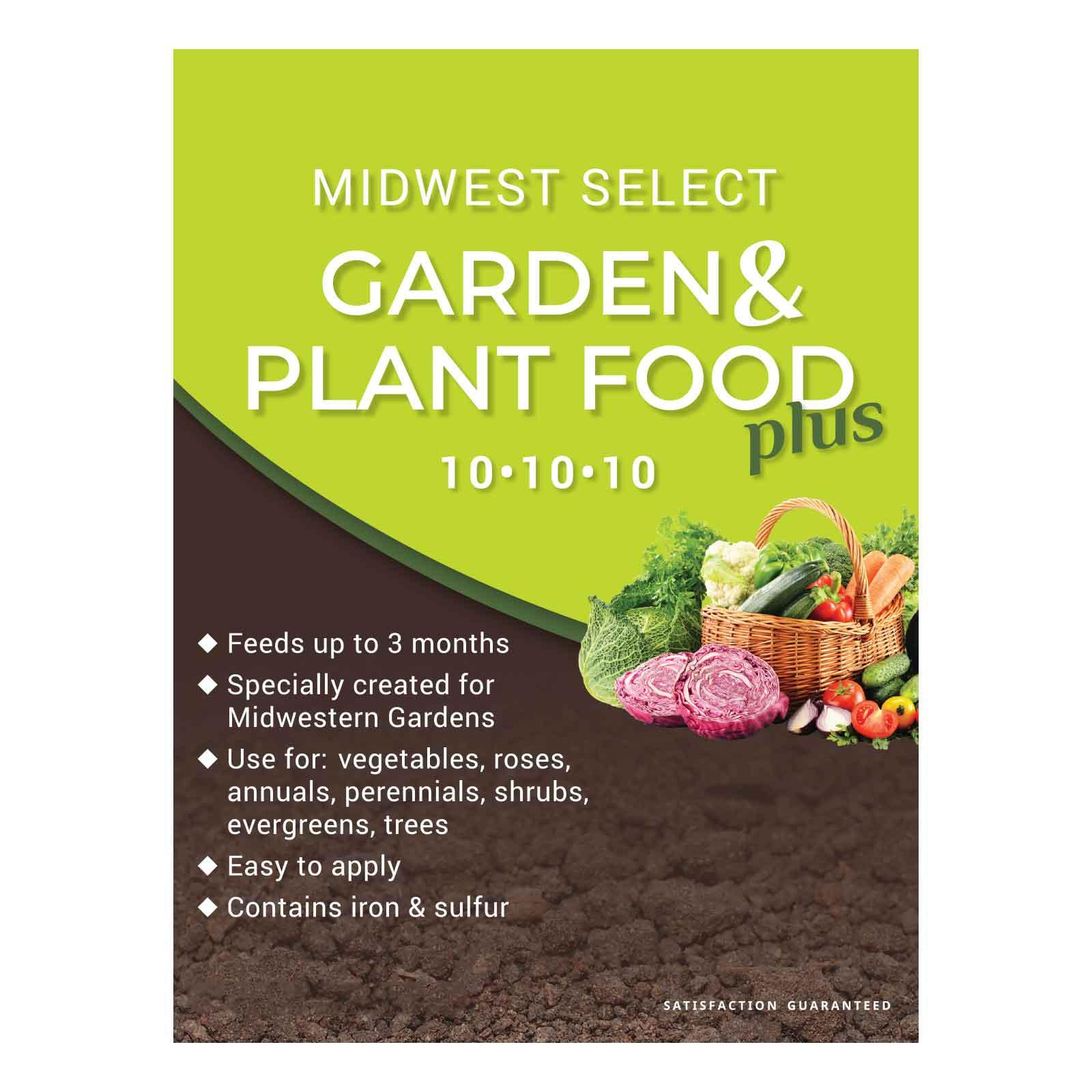 Garden and Plant Food Plus Earl May