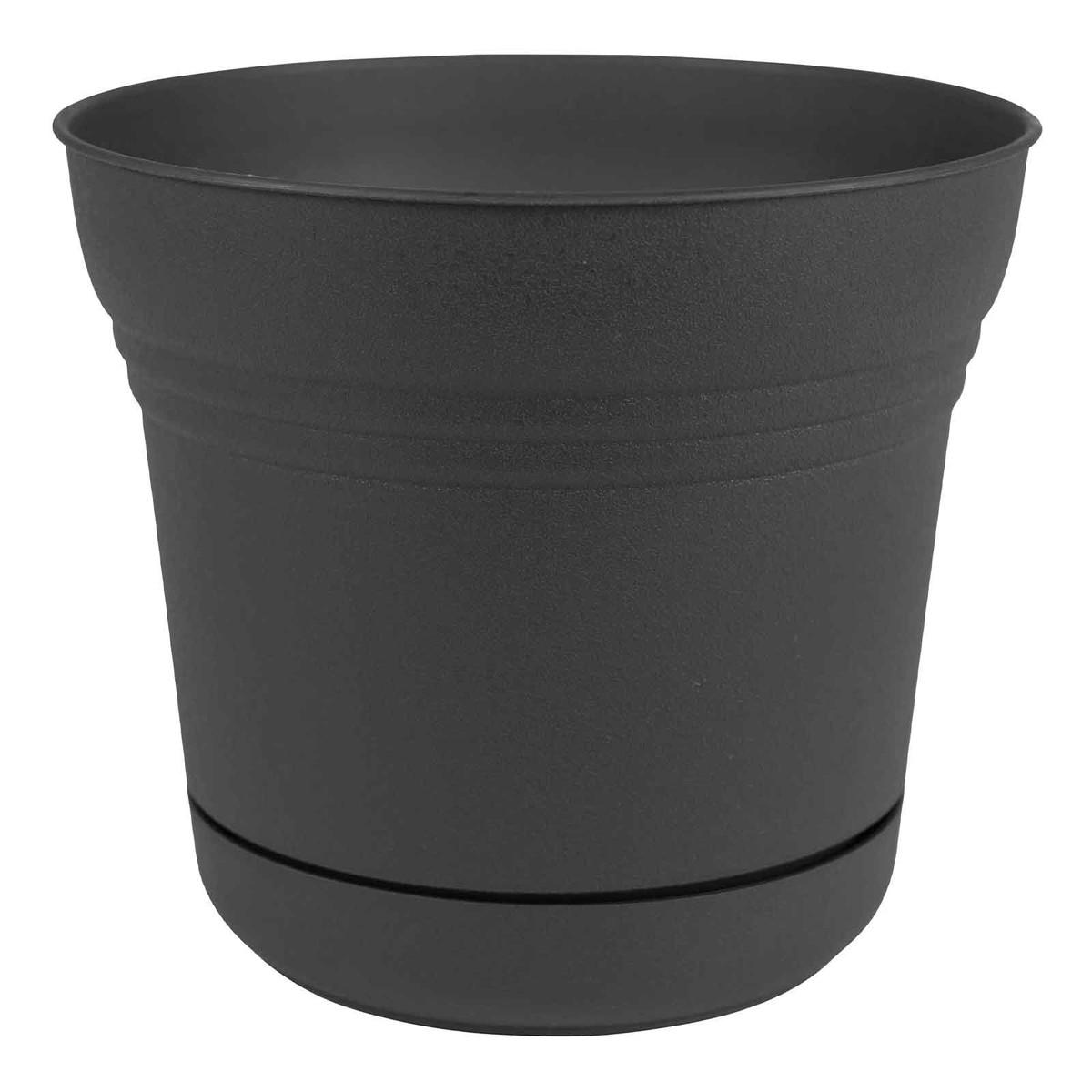 Planter saturn black earl may